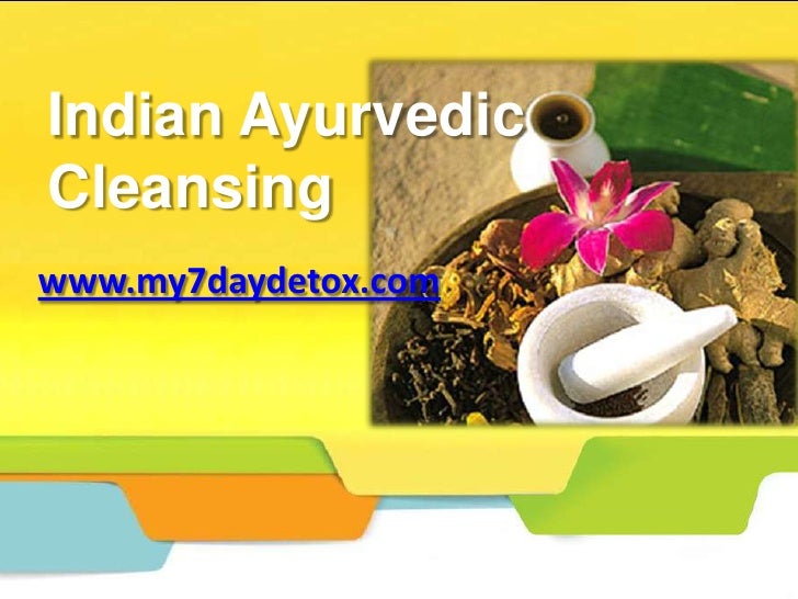 Ayurvedic Detox Program In India