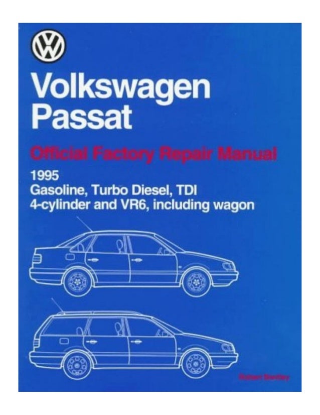 001 volkswagen passat official factory repair manual ...