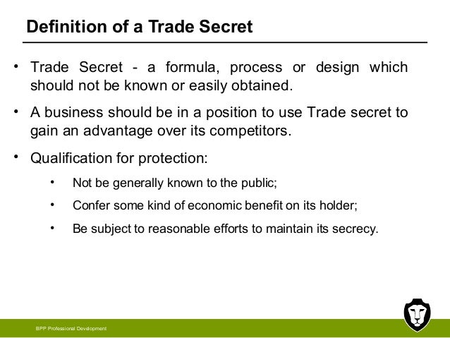 theft of trade secrets definition theft of trade secrets definition