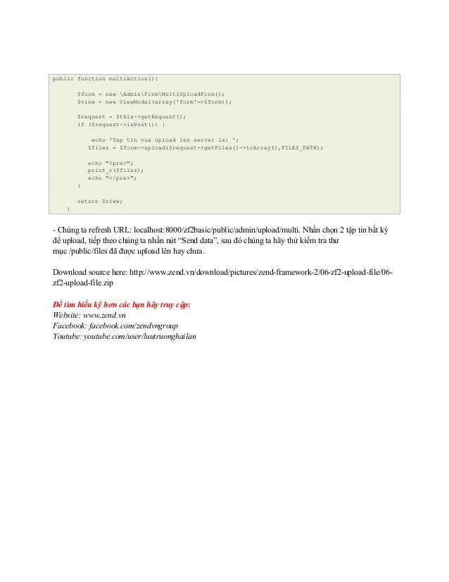 file upload zend form