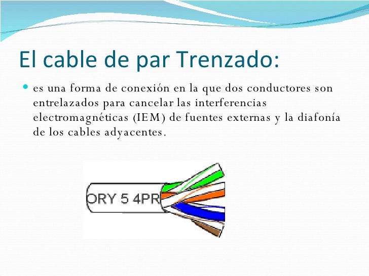 Resultado de imagen para par trenzado definicion
