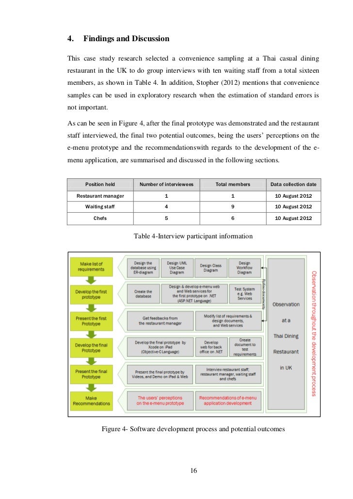 Case Study Dissertation Example