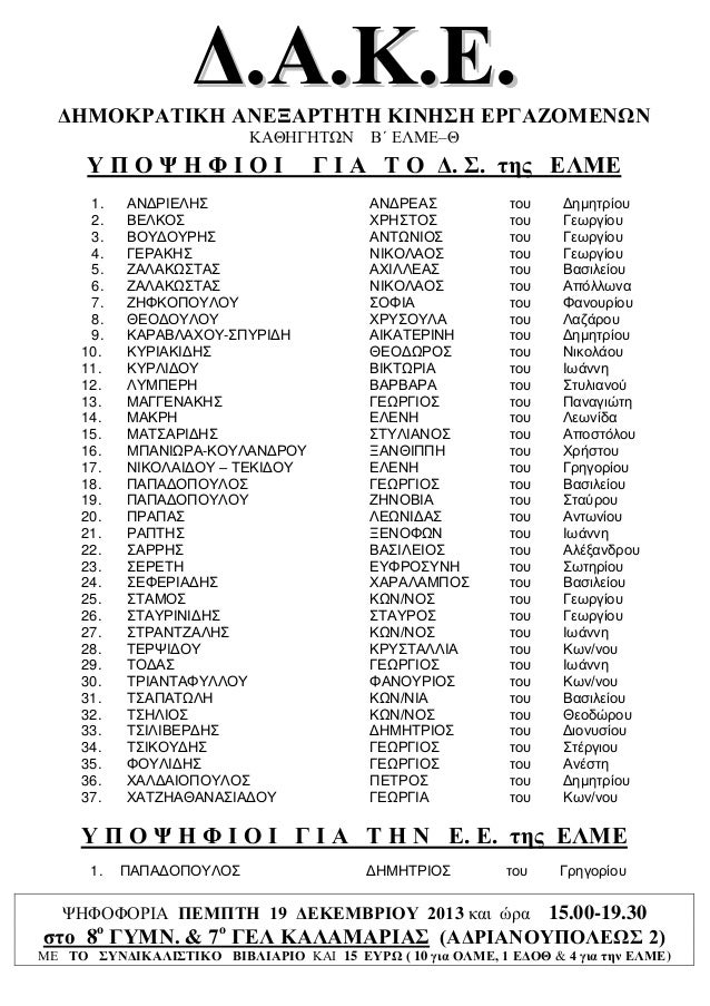 03. σκετο ψηφοδελτιο δακε β ελμε 2013 14
