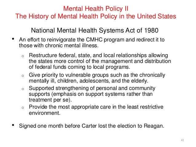 mental health systems