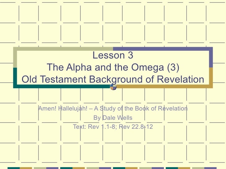 03 Revelation Old Testament Background Of Revelation 03 Revelation Old Testament Background Of Revelation