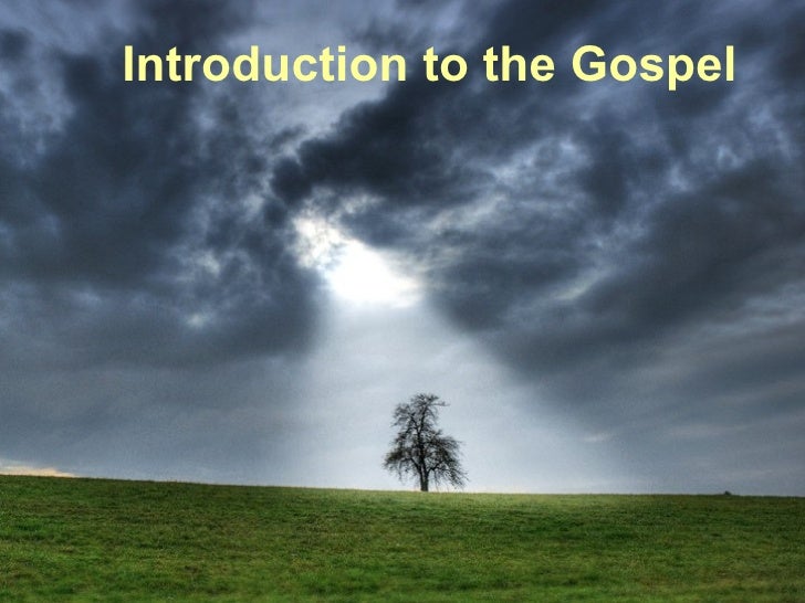 03. What Does The Word Gospel Mean