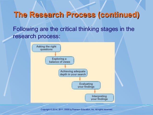 Critical thinking application paper study