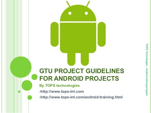 gtu thesis guidelines 2013