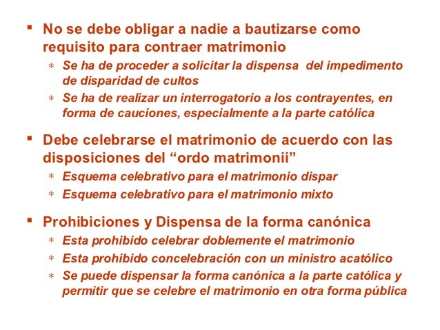 requisito el matrimonio