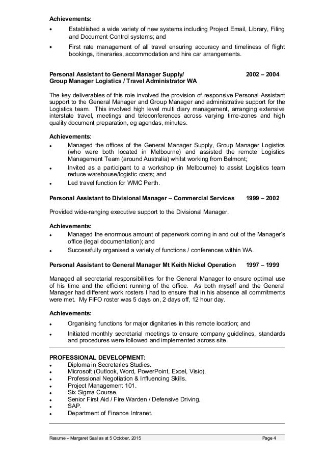 volunteer work resumes