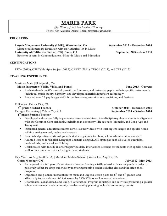 updated resume for teachers plks tk resume updated