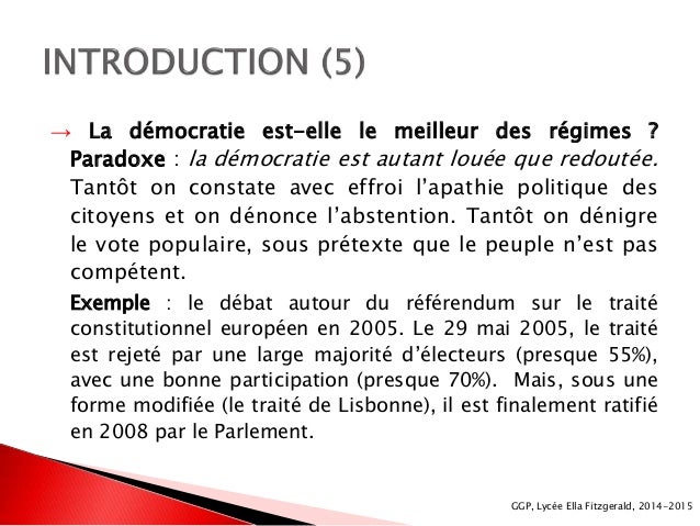 Dissertation democratie sociale