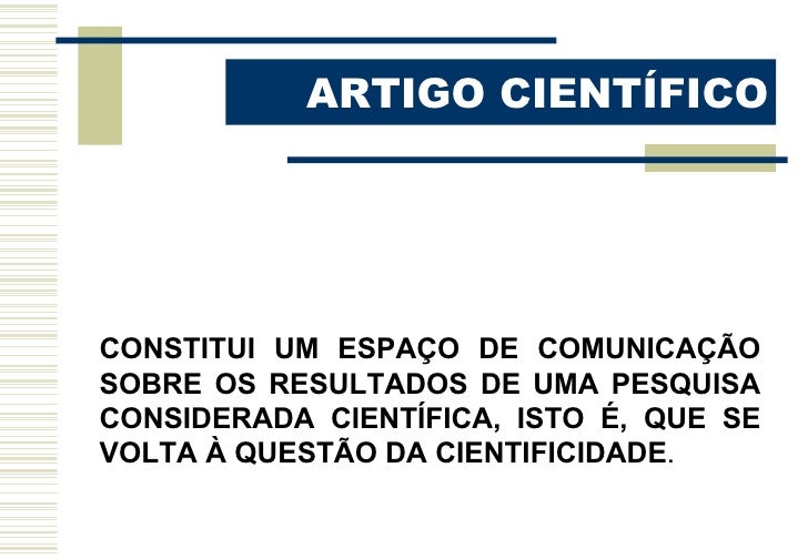 Pesquisa artigos cientificos