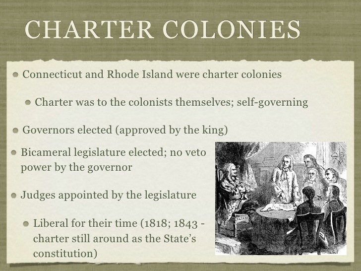 History On The Origin Of State Charters