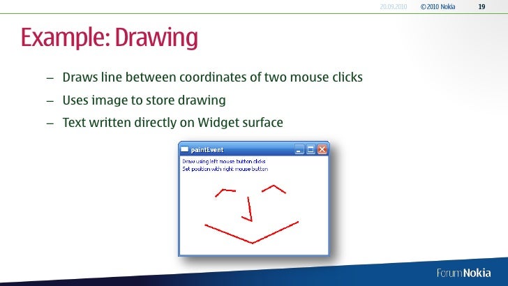 Drawing Line Qt : Qt external interaction and graphics