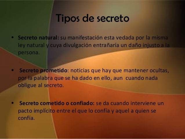 [05] secreto profesional