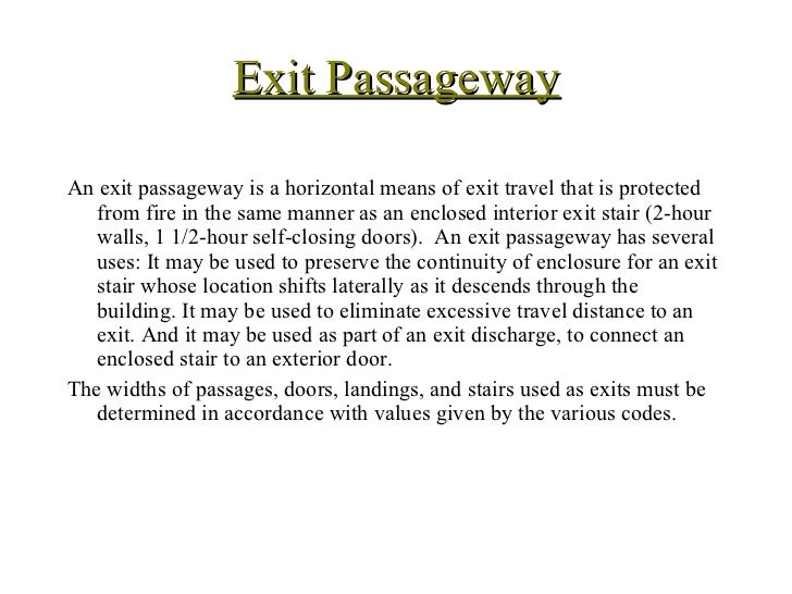 Egress Codes Commercial Buildings Egress Codes Commercial Buildings