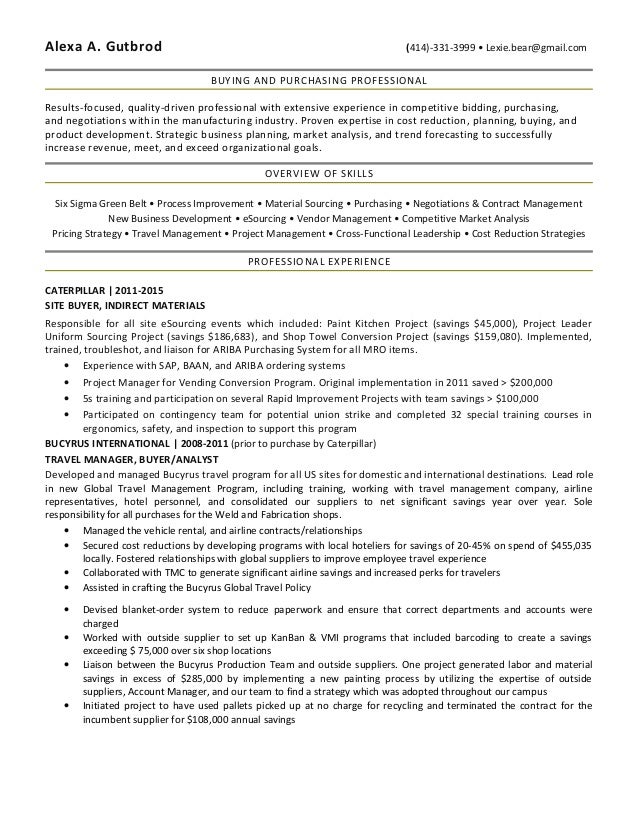 resume 2 15 results driven resumes