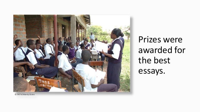 Malaria essay competition
