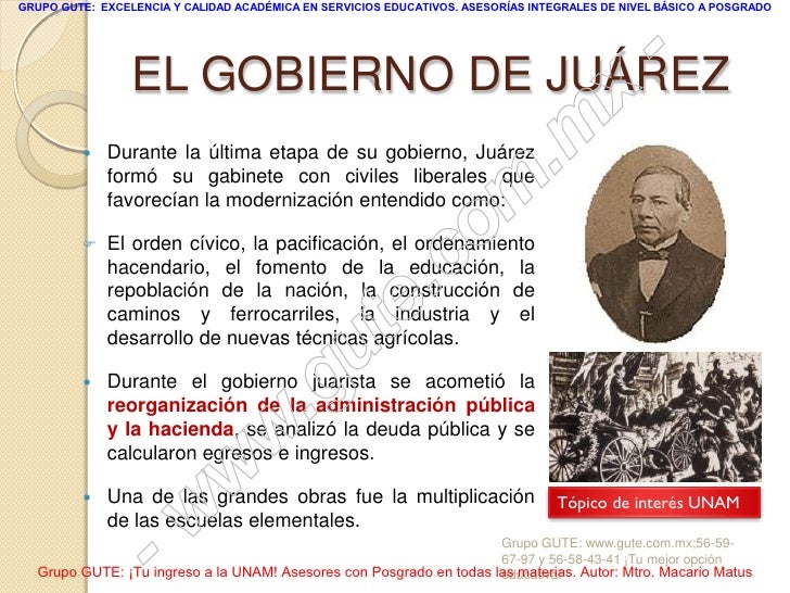 07 El Gobierno De Juárez 07 El Gobierno De Juárez