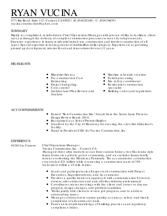 draft of resumes