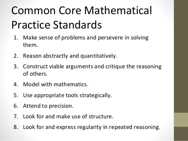 Empowering Pre-Service & New Math Teachers to Use the Common Core Pra…