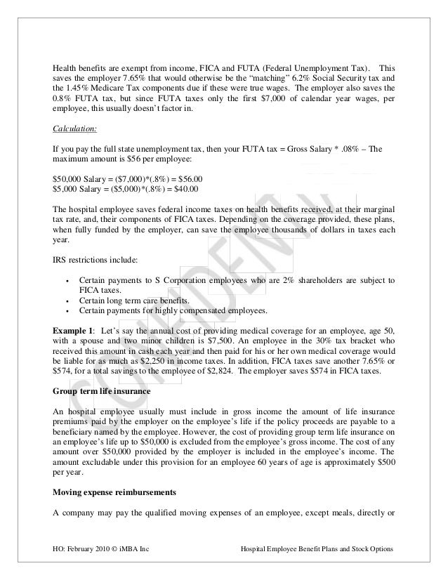 Are stock options fica taxable
