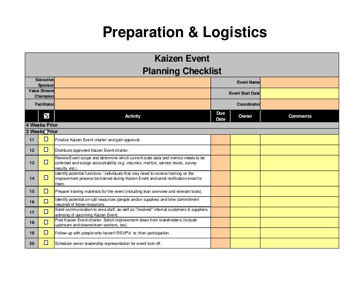 event planning agreement