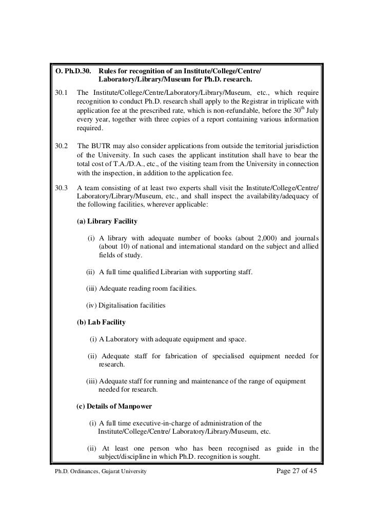 Coursework for phd ugc