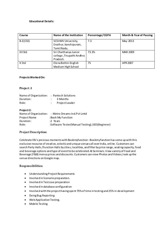 sle manual testing resume 3 years manual testing sle resumes 28 images manual sle manual testing resume 3 years manual testing sle resumes 28 images manual