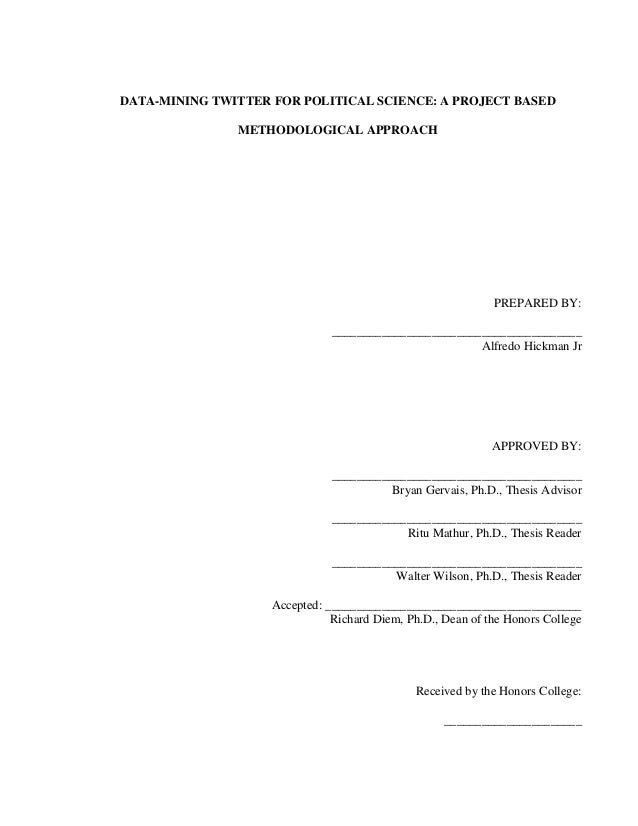 Brown university senior thesis