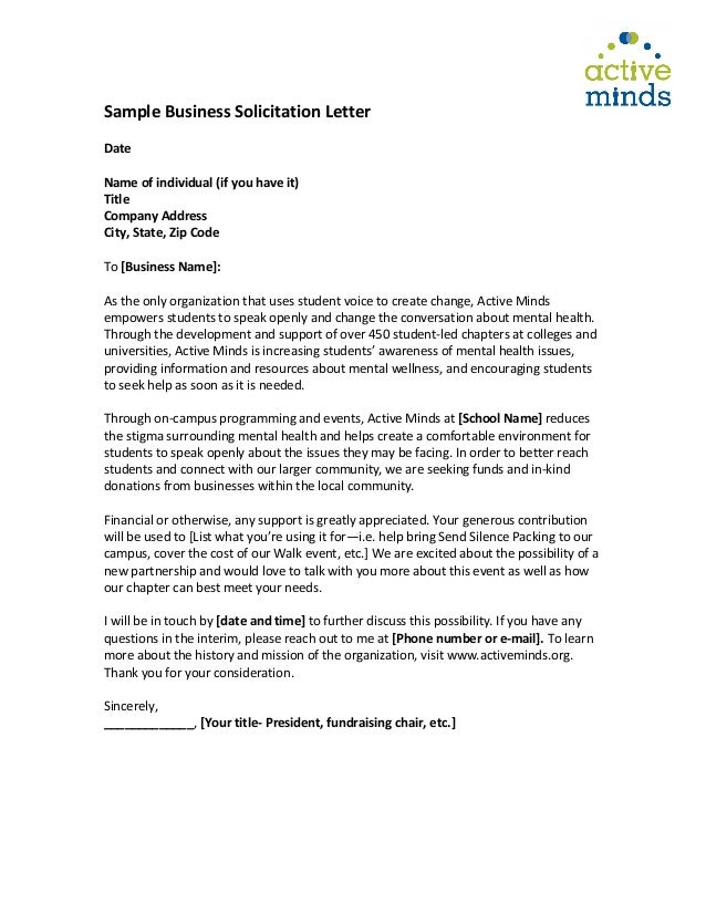 solicited cover letter samples