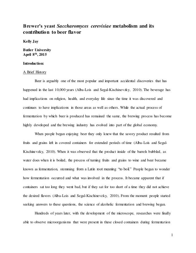 Senior Capstone Paper Examples