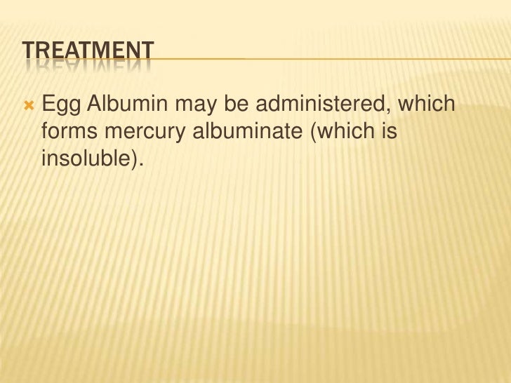 Mercury Poisoning