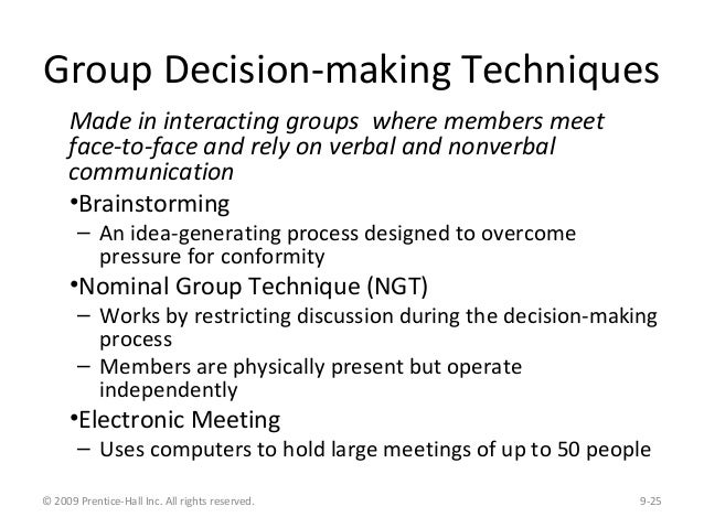 decision making technique brainstorming essay decision making technique brainstorming essay