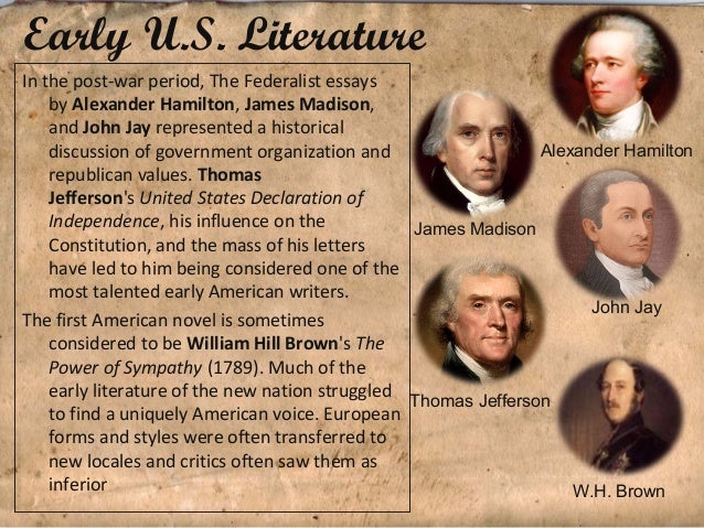 Brief history of english literature essay