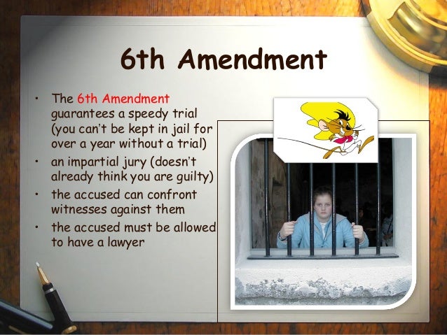 6th amendment paper These sixth amendment court cases are important to the way the supreme court has interpreted the confrontation clause of the us constitution. 6th amendment paper These sixth amendment court cases are important to the way the supreme court has interpreted the confrontation clause of the us constitution.