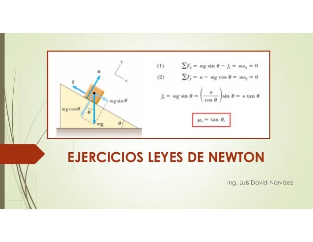 leyes de newton