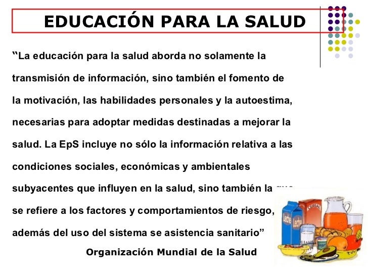 Educacion para la salud