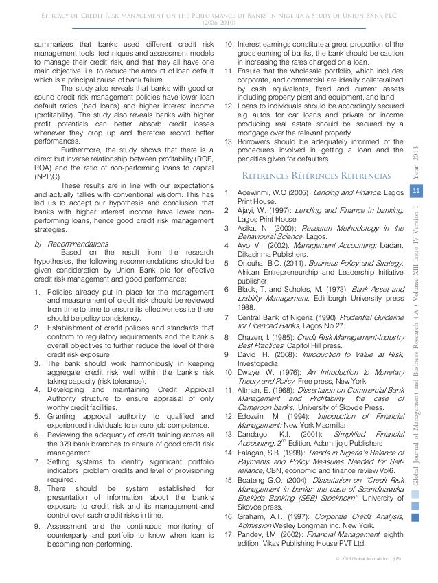Operational risk management in banks thesis