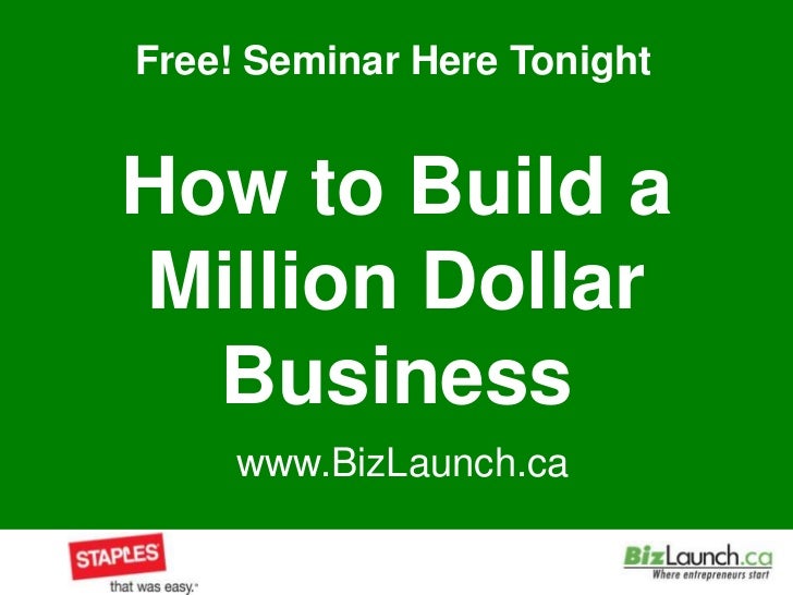 Ways To Build A Million Dollar Company Ways To Build A Million Dollar Company