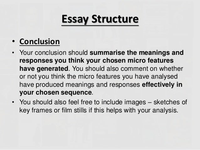 how to write a movie essay
