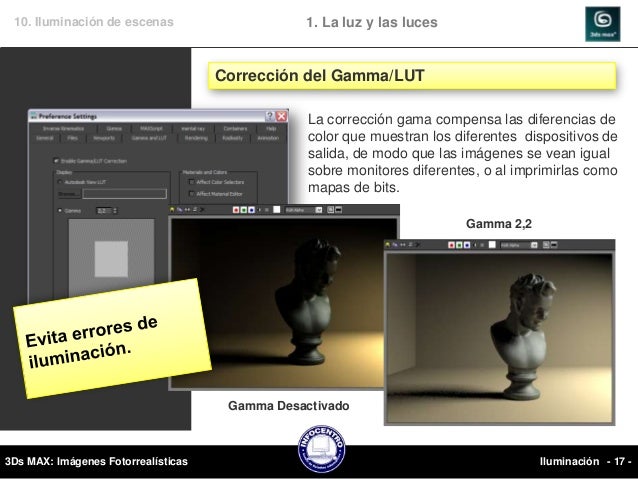 10. Iluminación de escenas   10.2. Iluminación de Estudio3Ds MAX: Imágenes Fotorrealísticas   Iluminación - 18 - 