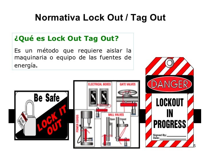 10 Lock Out Tag Out