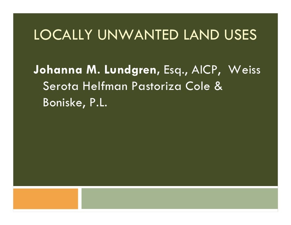 9/10 SAT 830 Land Use Law Update What's New