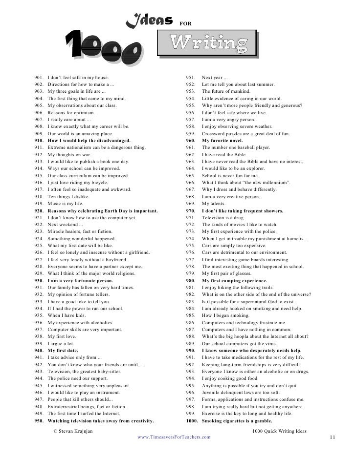 Essay writing topics in english image