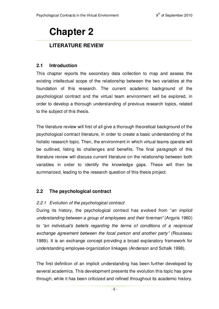 psychological contract breach dissertation psychological contract breach dissertation
