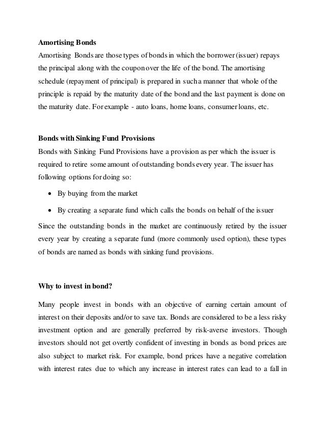 Amortising schedule d