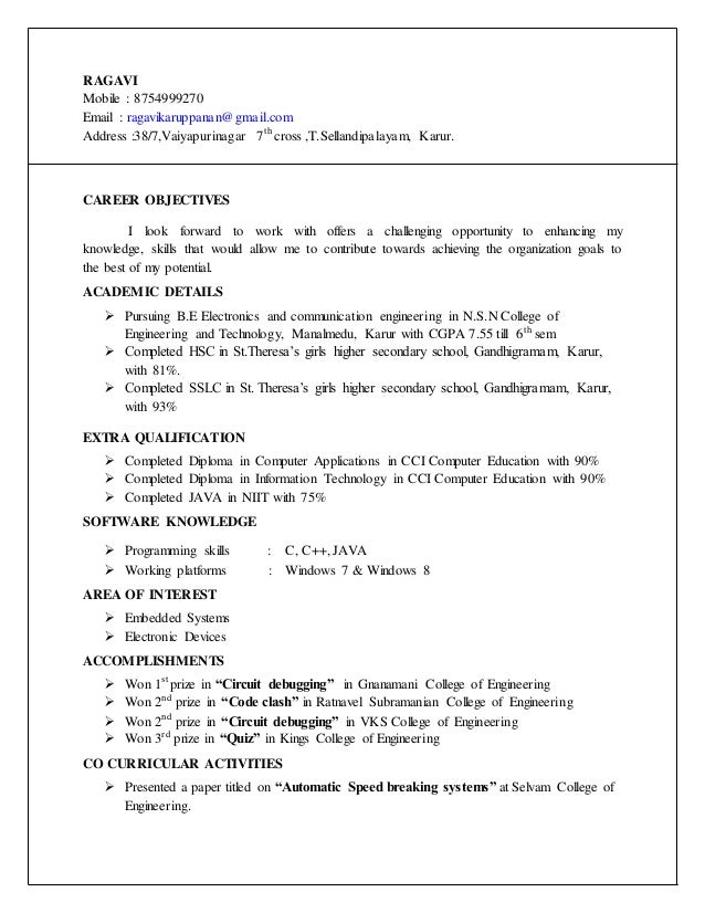 ragavi resume today ragavi resume today