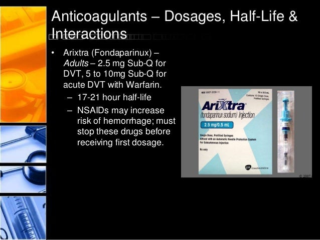 Anticoagulants Presentation